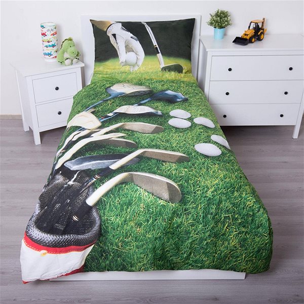 Detská posteľná bielizeň Jerry Fabrics Golf 140 × 200 cm ...