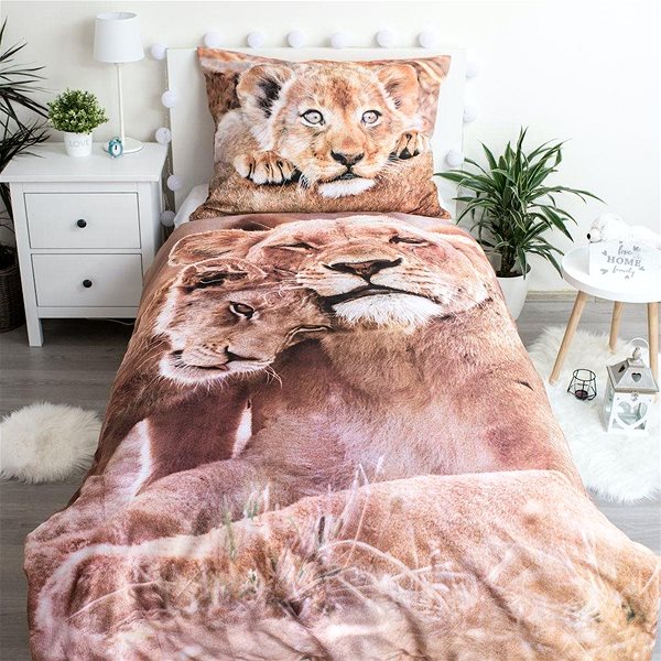 Gyerek ágyneműhuzat Jerry Fabrics Oroszlánkölykök 140×200 cm ...