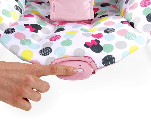 Detské ležadlo DISNEY BABY Ležadlo vibrujúce Minnie Mouse Spotty Dotty Vlastnosti/technológia