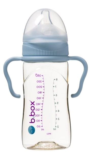 Dojčenská fľaša B.Box Antikoliková dojčenská fľaša 240 ml – modrá Screen