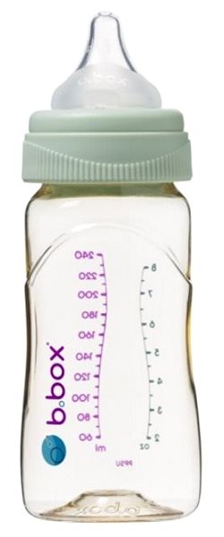 Dojčenská fľaša B.Box Antikoliková dojčenská fľaša 240 ml – zelená Screen