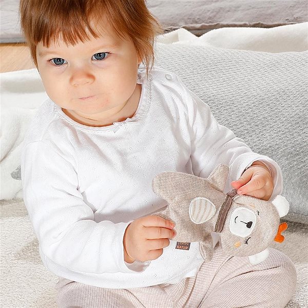 BABY FEHN Knitted teddy bear .