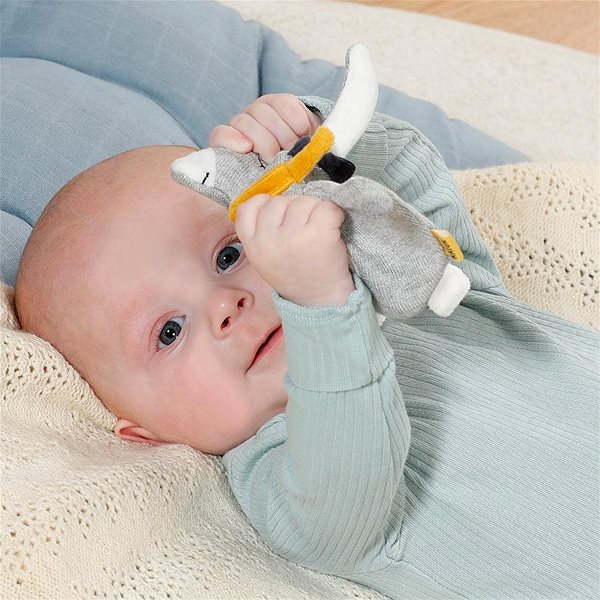 Baby Fehn Knitted donkey .