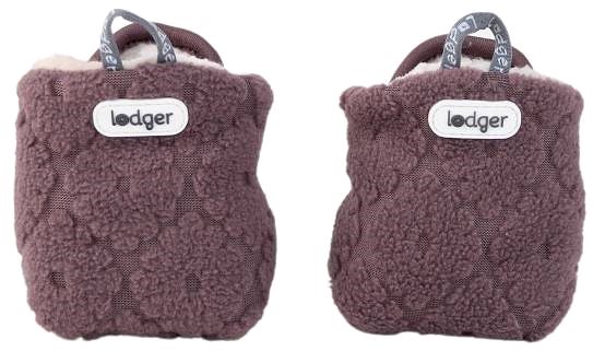 Capačky LODGER Slipper Folklore Fleece Mauve 0 – 3 m ...