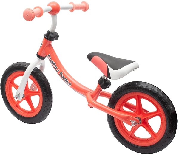Športové odrážadlo BABY MIX detské odrážadlo koleso Twist coral red Bočný pohľad