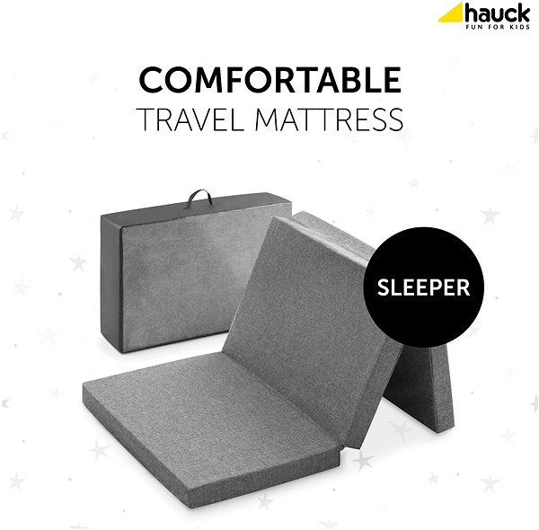 Matrac HAUCK Összecsukható matrac 120×60 cm grey ...