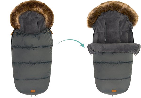 Babakocsi bundazsák FILLIKID Manaslu grey ...