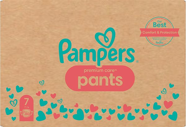 Plienkové nohavičky PAMPERS Premium Care Pants veľkosť 7 (80 ks) ...