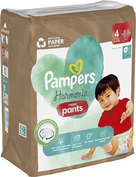 Plienkové nohavičky PAMPERS Pants Harmonie veľkosť 4 (22 ks) ...