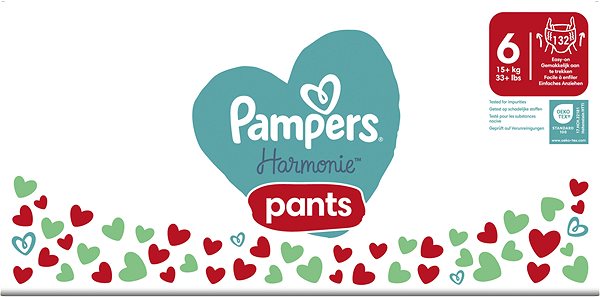 Plienkové nohavičky PAMPERS Pants Harmonie veľkosť 6 (132 ks) ...