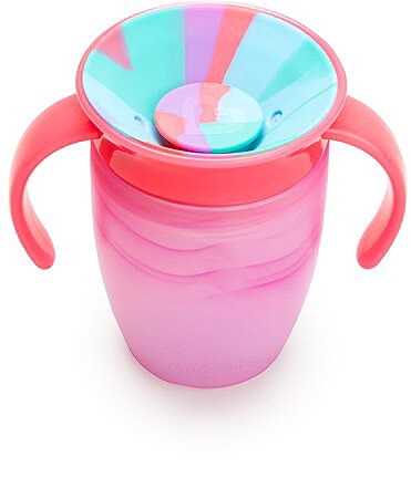 Munchkin Miracle 360° Tie Dye Cup Tropical yellow and pink 2pcs, 207ml.