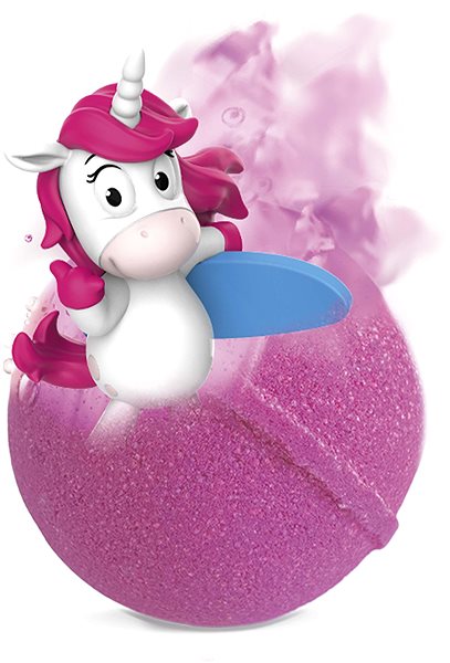 CRAZE Inkee with surprise Beach unicorn bath bomb.