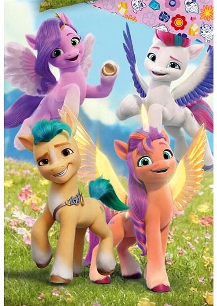 Ágynemű CARBOTEX My Little Pony Új generáció, 140×200 cm ...