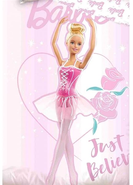 Ágynemű CARBOTEX Barbie hercegnő balerina, 140×200 cm ...