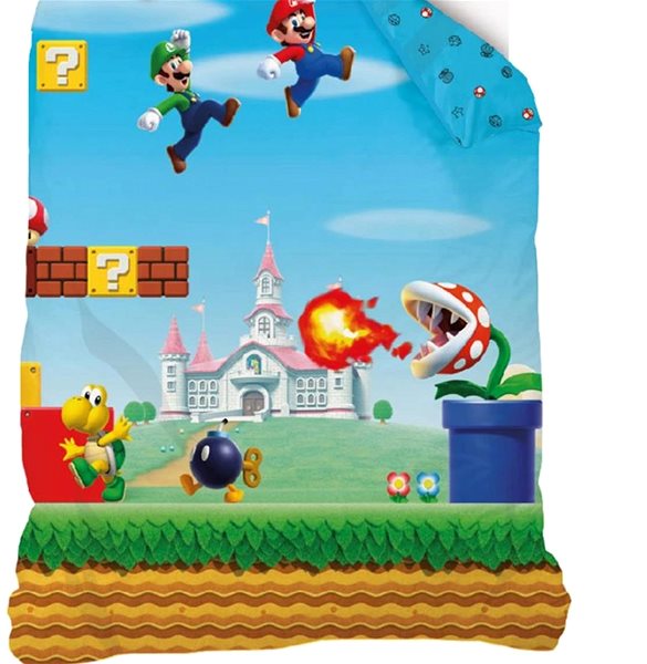 Ágynemű CARBOTEX Super Mario Bros 140 × 200 cm ...