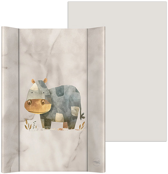 Prebaľovacia podložka CEBA Basic Cosy Hippo 2-hranná 50 × 70 cm ...