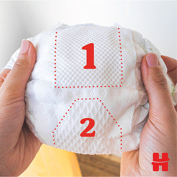 Eldobható pelenka HUGGIES Extra Care, 4-es méret (76 darab) ...