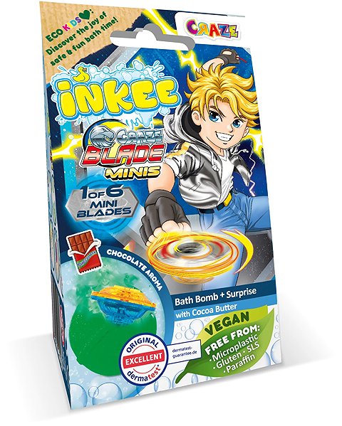 Fürdőbomba CRAZE Inkee Blade meglepetés ...