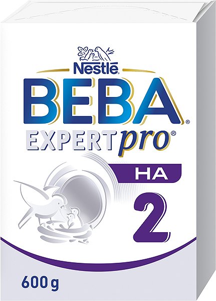 Dojčenské mlieko BEBA EXPERTpro HA 2, s baktériami mliečneho kvasenia L. reuteri a upravenou bielkovinou, 600 g .