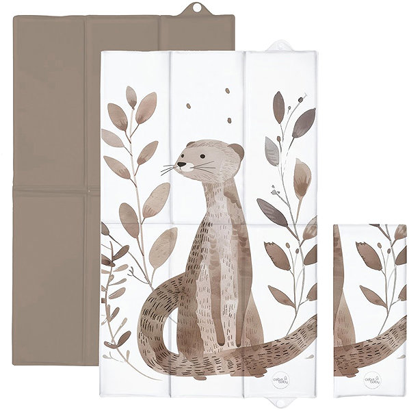 Pelenkázó alátét Ceba Basic Clever Otter 80×50 cm ...