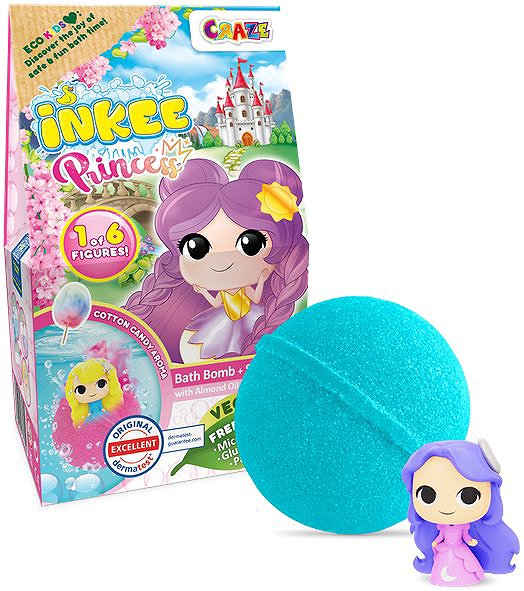CRAZE Princess bath bomb.