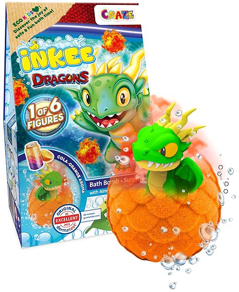 Bomba do kúpeľa CRAZE – Dráčik, box ...