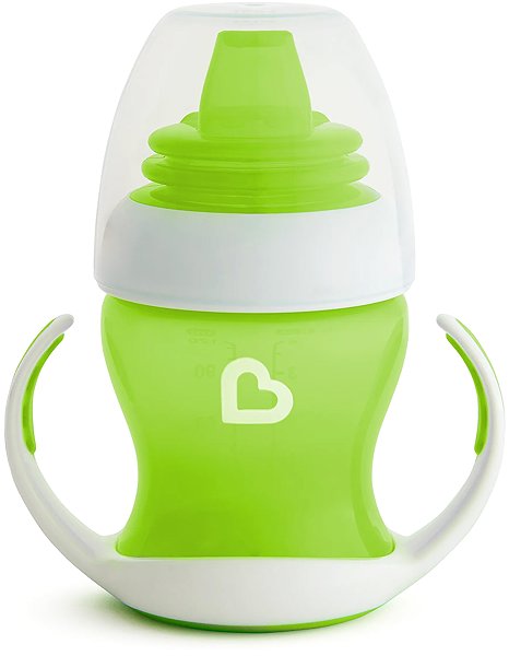 Tanulópohár Munchkin GENTLE™ első pohár, 118 ml, 4m+, zöld ...