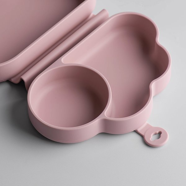 Lunch Box Tommee Tippee silicone snack box, pink ...