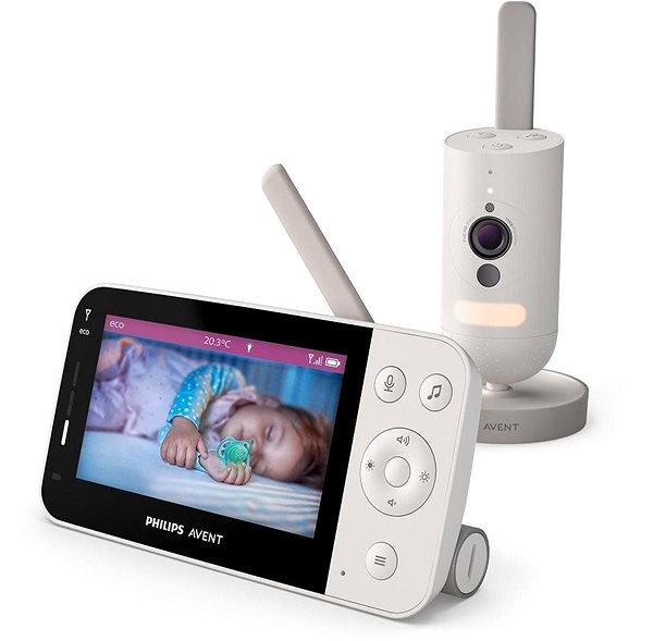 Baby Monitor Philips AVENT Baby Smart Video Monitor SCD923 ...