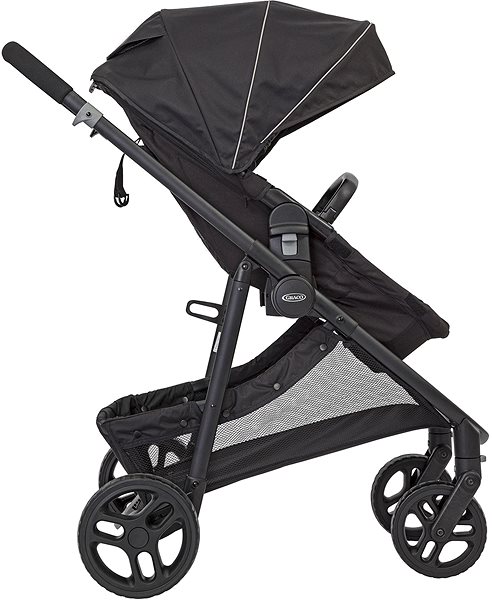 Baby Buggy GRACO Transform Black Lateral view