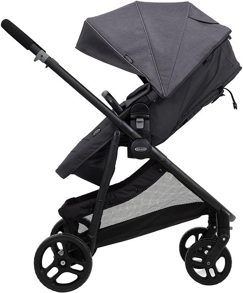 Baby Buggy GRACO Transform Slate Lateral view