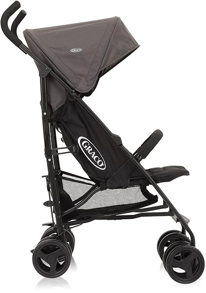 Baby Buggy GRACO TraveLite Black/Grey Lateral view