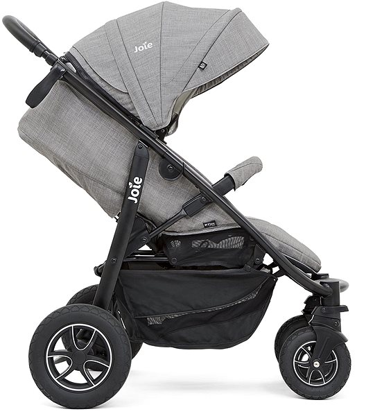 Baby Buggy JOIE Mytrax Flex Grey Flannel Lateral view