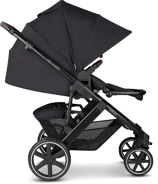 Baby Buggy ABC DESIGN Salsa 4 2022 Midnight Fashion Lateral view