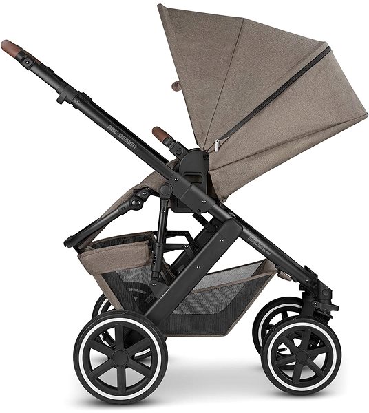 Baby Buggy ABC DESIGN Salsa 4 Air 2022 Nature Fashion Lateral view