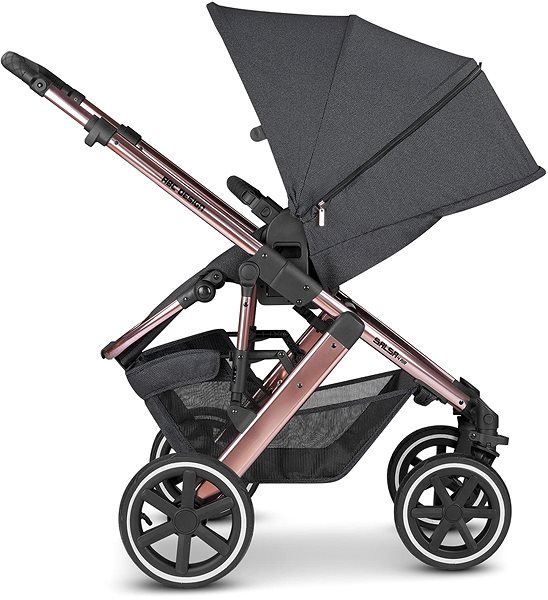 Baby Buggy ABC DESIGN Salsa 4 Air 2022 Bubble Diamond Lateral view