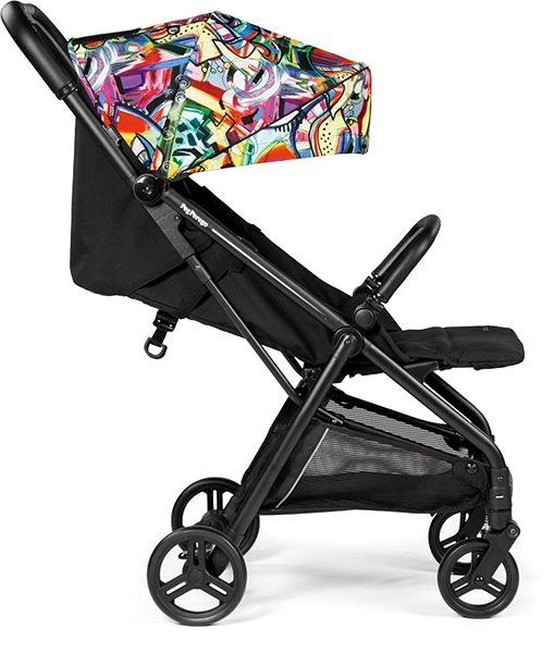 Baby Buggy PEG PÉREGO SELFIE Street Art 2022 Lateral view