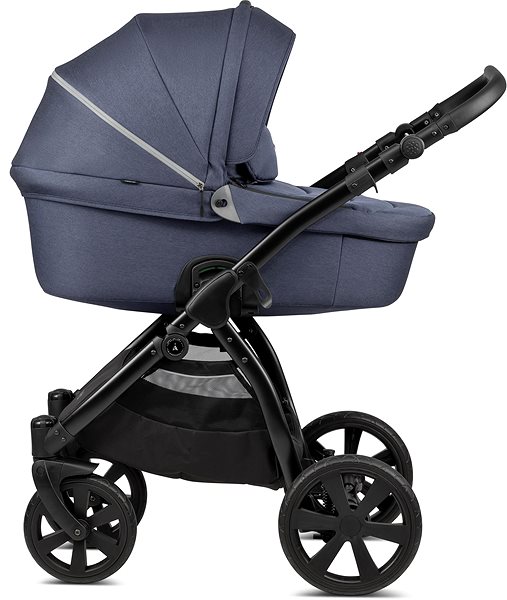 Baby Buggy NOORDI Fjordi 2022 2-in-1 Jeans Blue Lateral view