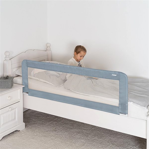 Babarács REER Leesésgátló ágyra 150 cm blue/grey ...