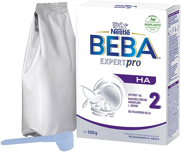 Dojčenské mlieko BEBA EXPERTpro HA 2, 550 g ...