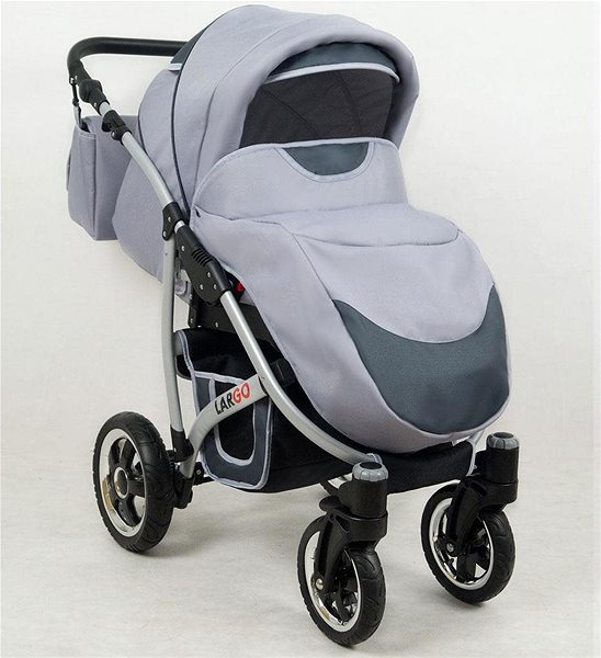 Baby Buggy RAF-POL 3-in-1 Largo Gold Wings Screen