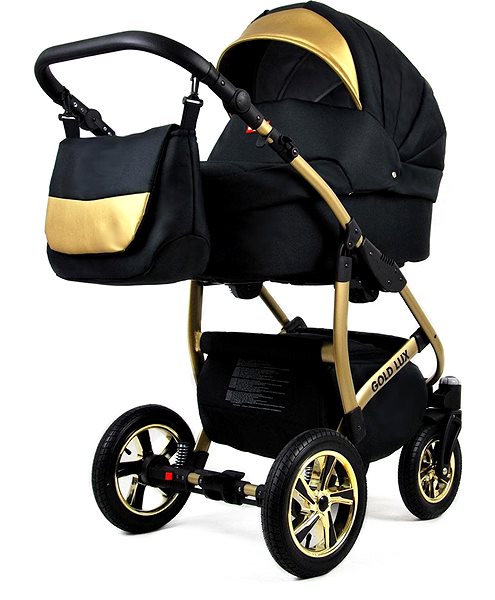 Baby Buggy RAF-POL Gold Lux Silver Screen