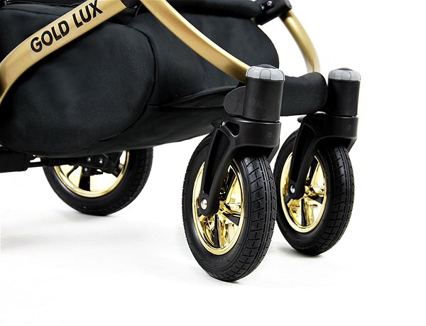 Baby Buggy RAF-POL Gold Lux Silver Features/technology