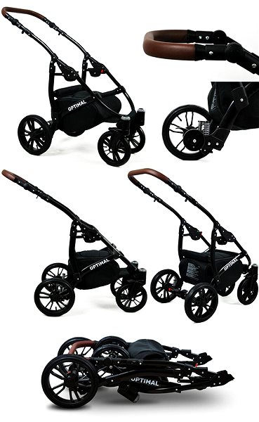 Baby Buggy RAF-POL 2-in-1 Optimal Chocolate Features/technology