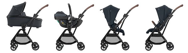 Baby Buggy Maxi-Cosi Leona Essential, Graphite Features/technology