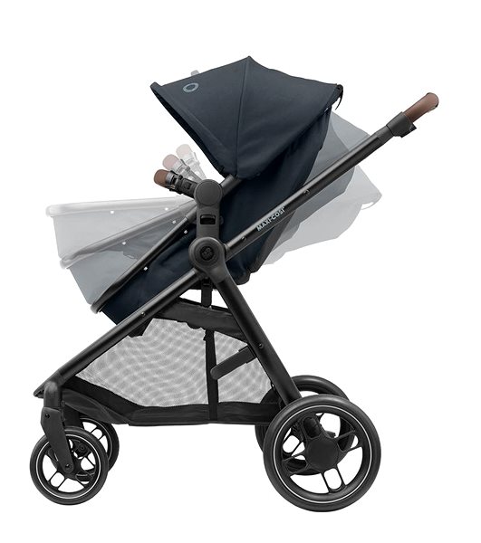 Baby Buggy Maxi-Cosi Zelia 3 Essential, Graphite Features/technology