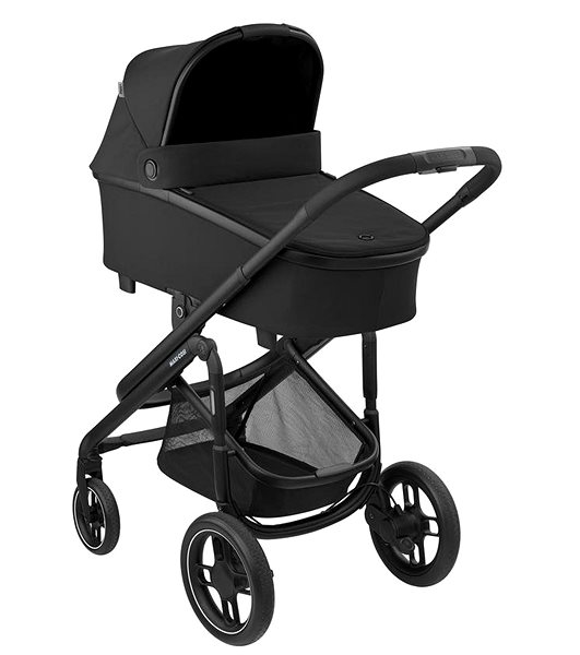 Baby Buggy Maxi-Cosi Plaza+ 2-in-1 Essential, Black Screen