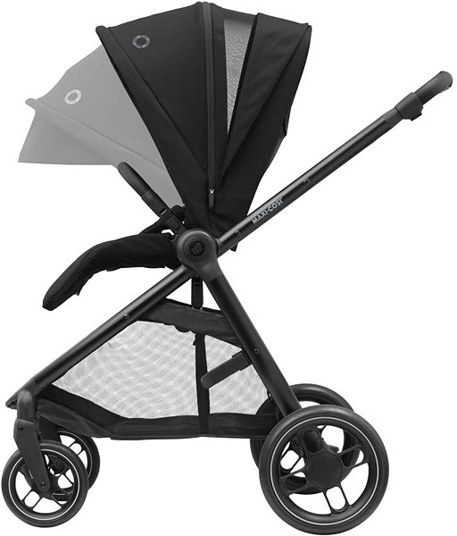 Baby Buggy Maxi-Cosi Street+ 2-in-1 Essential, Black Features/technology