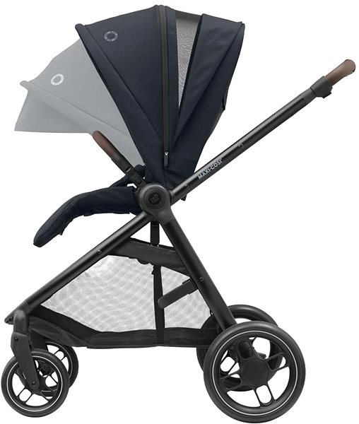 Baby Buggy Maxi-Cosi Street+ 2-in-1 Essential, Graphite Features/technology