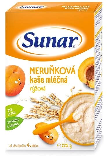 Mléčná kaše Sunar meruňková kaše mléčná rýžová 6× 225 g ...
